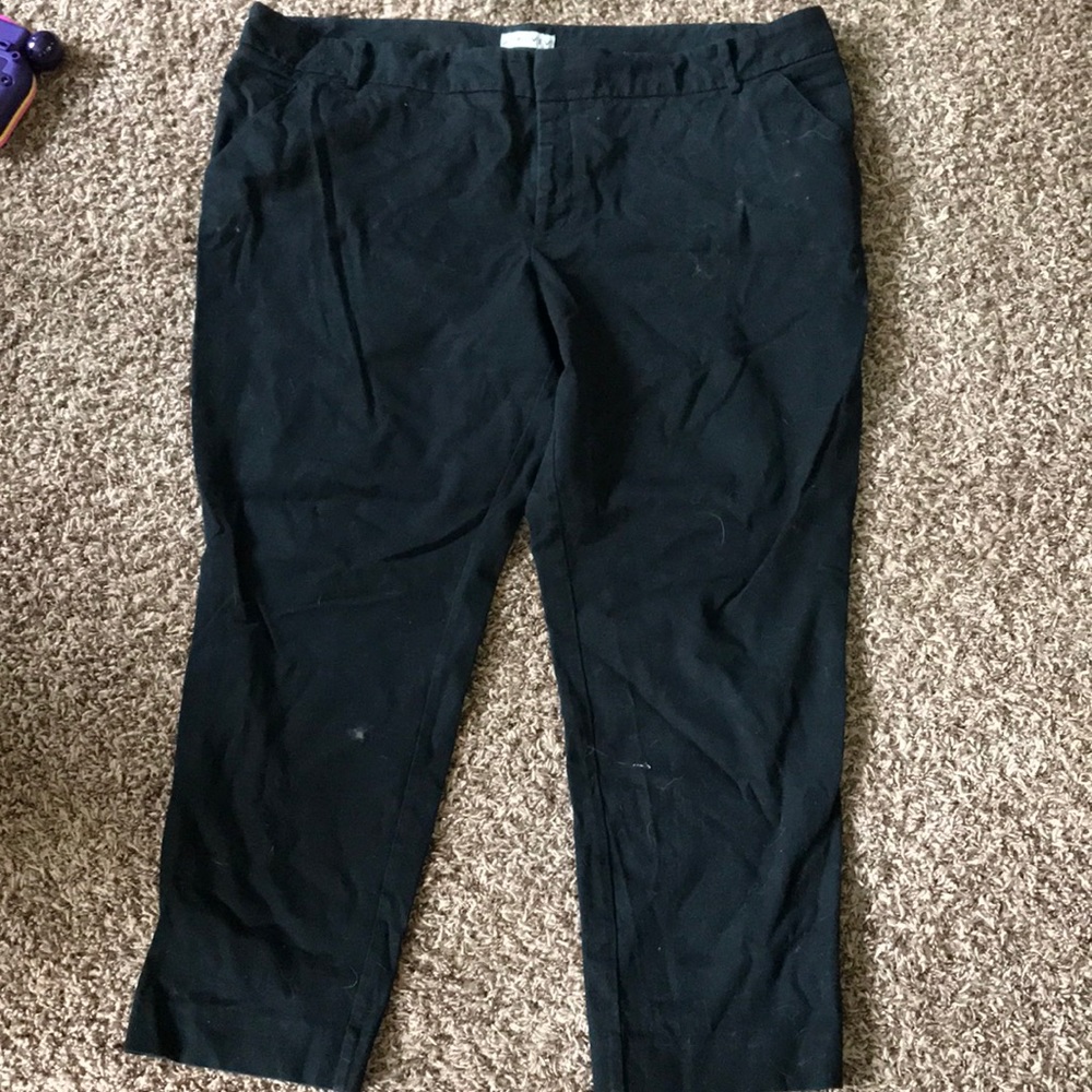 Black dress pant